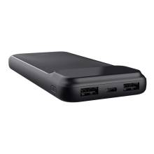 Trust Avala 10000mAh PowerBank Black 25882 Trust Avala 10000mAh PowerBank Black 25882