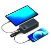 Port Designs 30000mAh Powerbank LCD Display USB-A QC / USB-C / Micro USB Black 907003