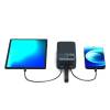 Port Designs 30000mAh Powerbank LCD Display USB-A QC / USB-C / Micro USB Black 907003