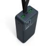 Port Designs 30000mAh Powerbank LCD Display USB-A QC / USB-C / Micro USB Black 907003