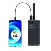 Port Designs 30000mAh Powerbank LCD Display USB-A QC / USB-C / Micro USB Black 907003