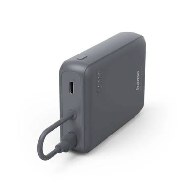 Hama “Travel” 10000mAh PowerBank Grey 00201739 Hama “Travel” 10000mAh PowerBank Grey 00201739