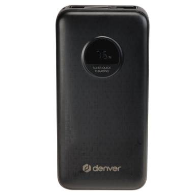 Denver PQC-20065 20000mAh PowerBank Black 117140000670 Denver PQC-20065 20000mAh PowerBank Black 117140000670