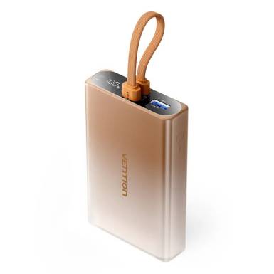 Vention 10000mAh Power Bank Gradient Gold FHZJ0 Vention 10000mAh Power Bank Gradient Gold FHZJ0