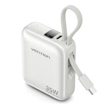 Vention 10000mAh Power Bank Beige FHEN0