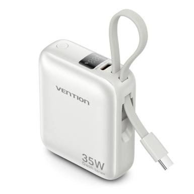 Vention 10000mAh Power Bank Beige FHEN0 Vention 10000mAh Power Bank Beige FHEN0