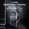 Vention 20000mAh Power Bank Black FHYB0