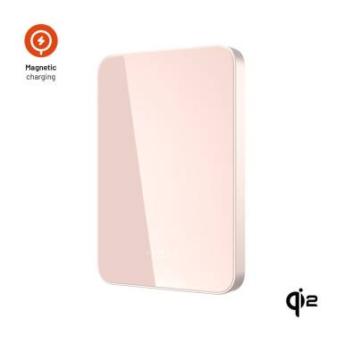 FIXED MagZen 5 Qi2 külső akkumlátor 5000 mAh, rózsaszín FIXZENMC-5-PI FIXED MagZen 5 Qi2 külső akkumlátor 5000 mAh, rózsaszín FIXZENMC-5-PI