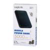 Logilink 2x USB-A 5000 mAh PowerBank Black PA0202