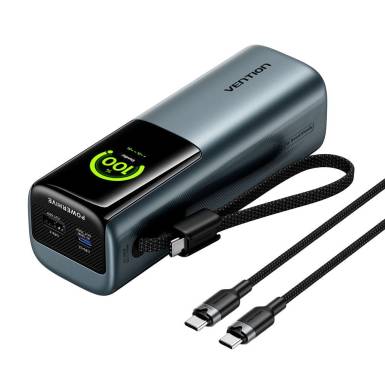 Vention Powerhive 27000mAh Power bank + cable Black FKGH0