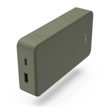Hama Colour 20 20000mAh Powerbank Green 00201716 Hama Colour 20 20000mAh Powerbank Green 00201716
