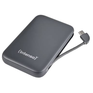 Intenso S10000 10000mAh + Integriertes USB-C PowerBank Grey 7333034