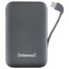 Intenso S10000 10000mAh + Integriertes USB-C PowerBank Grey 7333034