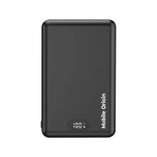 Mobile Origin Wireless Metal Slim 10000mAh PowerBank Black MO-WMP-PB8