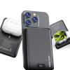 Mobile Origin Wireless Metal Slim 10000mAh PowerBank Black MO-WMP-PB8