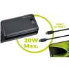 Mobile Origin Wireless Metal Slim 10000mAh PowerBank Black MO-WMP-PB8