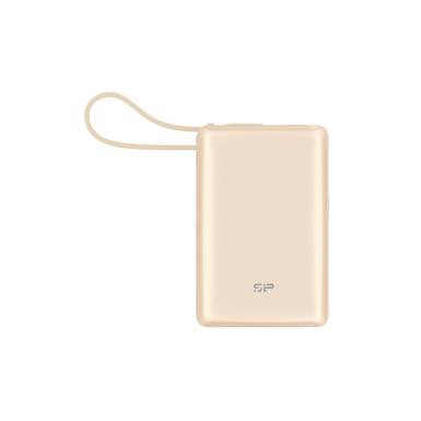Silicon Power CP10 10000mAh PowerBank Gold SP10KMAPBKCP101C Silicon Power CP10 10000mAh PowerBank Gold SP10KMAPBKCP101C