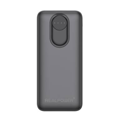 Realpower PB-20000 Pro 20000mAh PowerBank Black 557610 Realpower PB-20000 Pro 20000mAh PowerBank Black 557610
