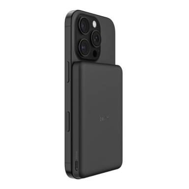 Belkin BoostCharge Slim Magnetic 5000mAh PowerBank Black BPD010HQBK Belkin BoostCharge Slim Magnetic 5000mAh PowerBank Black BPD010HQBK