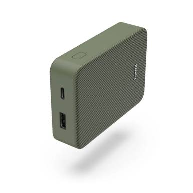 Hama Colour 10 10000mAh Powerbank Green 00201713 Hama Colour 10 10000mAh Powerbank Green 00201713