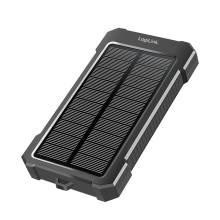 Logilink Solar LED Light 10000 mAh Power Bank Black/Orange PA0390 Logilink Solar LED Light 10000 mAh Power Bank Black/Orange PA0390