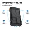 Logilink Solar LED Light 10000 mAh Power Bank Black/Orange PA0390