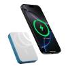 Pitaka Qi2 10000mAh Power Bank Lucid Blue PBQ2505