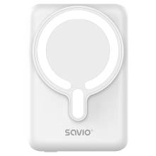 Savio BA-13 10000mAh Powerbank White BA-13 Savio BA-13 10000mAh Powerbank White BA-13