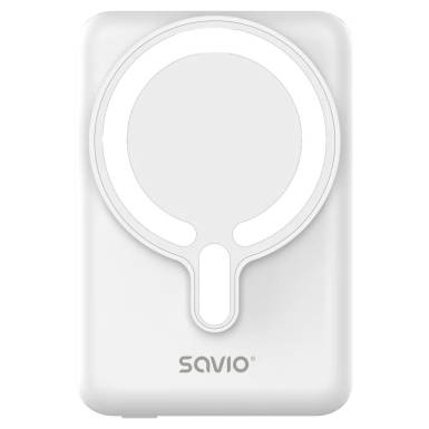 Savio BA-13 10000mAh Powerbank White BA-13 Savio BA-13 10000mAh Powerbank White BA-13