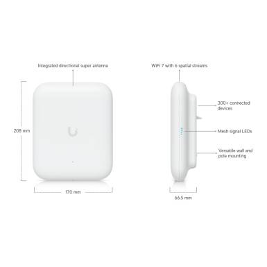 Ubiquiti UniFi U7 Pro Outdoor U7-PRO-OUTDOOR Ubiquiti UniFi U7 Pro Outdoor U7-PRO-OUTDOOR