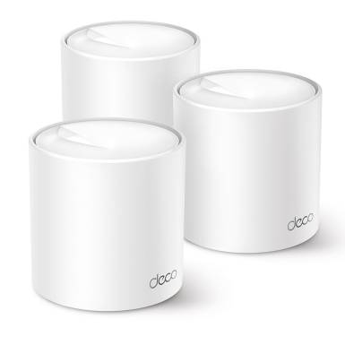 TP-Link Deco X50 AX3000 Whole Home Mesh WiFi 6 System (3 Pack) White DECO X50(3-PACK) TP-Link Deco X50 AX3000 Whole Home Mesh WiFi 6 System (3 Pack) White DECO X50(3-PACK)