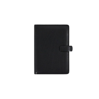 FILOFAX Kalendárium, gyűrűs, betétlapokkal, A4, FILOFAX "Metropol", fekete