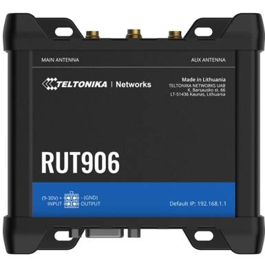 Teltonika RUT906 4G LTE RS232/RS485 Router RUT906000000 Teltonika RUT906 4G LTE RS232/RS485 Router RUT906000000