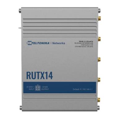 Teltonika RUTX14 4G LTE CAT12 Industrial Cellular Router RUTX14