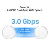 TP-Link Deco X50-PoE AX3000 Whole Home Mesh WiFi 6 System PoE (3 Pack) White DECO X50-POE(3-PACK)