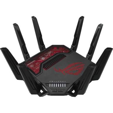 Asus ROG Rapture GT-BE19000 Tri-band Gaming Router Black 90IG0850-MO9A0V Asus ROG Rapture GT-BE19000 Tri-band Gaming Router Black 90IG0850-MO9A0V