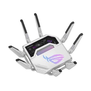 Asus ROG Rapture GT-BE19000AI Tri-band Gaming Router White 90IG09S0-MO9A0V