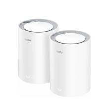 Cudy M3000 AX3000 2.5G Dual Band Wi-Fi 6 Mesh System White (2-pack) 00189317