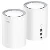 Cudy M3000 AX3000 2.5G Dual Band Wi-Fi 6 Mesh System White (2-pack) 00189317