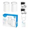 Cudy M3000 AX3000 2.5G Dual Band Wi-Fi 6 Mesh System White (2-pack) 00189317