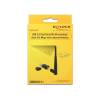 DeLock USB 2.0 Dual Band WLAN ac/a/b/g/n Stick 433 Mbps with external Antenna 12462