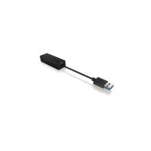 Raidsonic IcyBox IB-AC501a USB 3.0 to Gigabit Ethernet Adapter Black IB-AC501A Raidsonic IcyBox IB-AC501a USB 3.0 to Gigabit Ethernet Adapter Black IB-AC501A