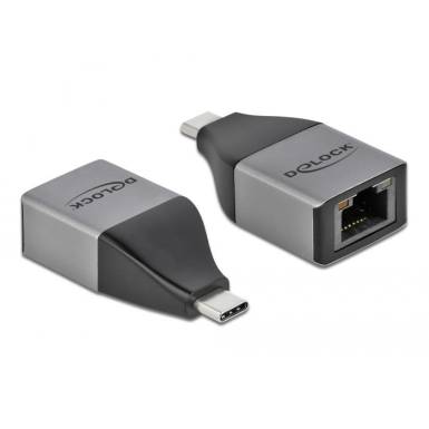 DeLock USB Type-C with Gigabit LAN Adapter 64118 DeLock USB Type-C with Gigabit LAN Adapter 64118