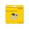 DeLock PCIE Hálózati Kártya 89189