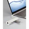 Hama USB 3.2 GEN1 TYPE-C HUB (2 USB, 1 USB TYPE-C) +LAN 00200108