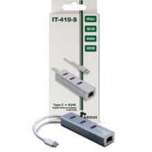 Inter-Tech Argus IT-410-S LAN Adapter 88885472 Inter-Tech Argus IT-410-S LAN Adapter 88885472