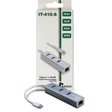 Inter-Tech Argus IT-410-S LAN Adapter 88885472 Inter-Tech Argus IT-410-S LAN Adapter 88885472