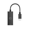 HP USB-C–RJ45 adapter G2 Black 4Z534AA#ABB