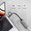 AXAGON ADE-TXCA USB-C + USB-A Gigabit Ethernet Adapter Grey ADE-TXCA