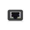 Raidsonic IcyBox IB-HUB1439-LAN 4-Port hub with USB3.2 Gen 1 Type-A or Type-C interface Black IB-HUB1439-LAN